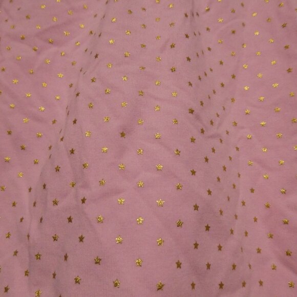 TANGERINE | size 5 | Pink Long Sleeve Shirt With Sparkling Gold Stars | NWOT - Picture 8 of 15